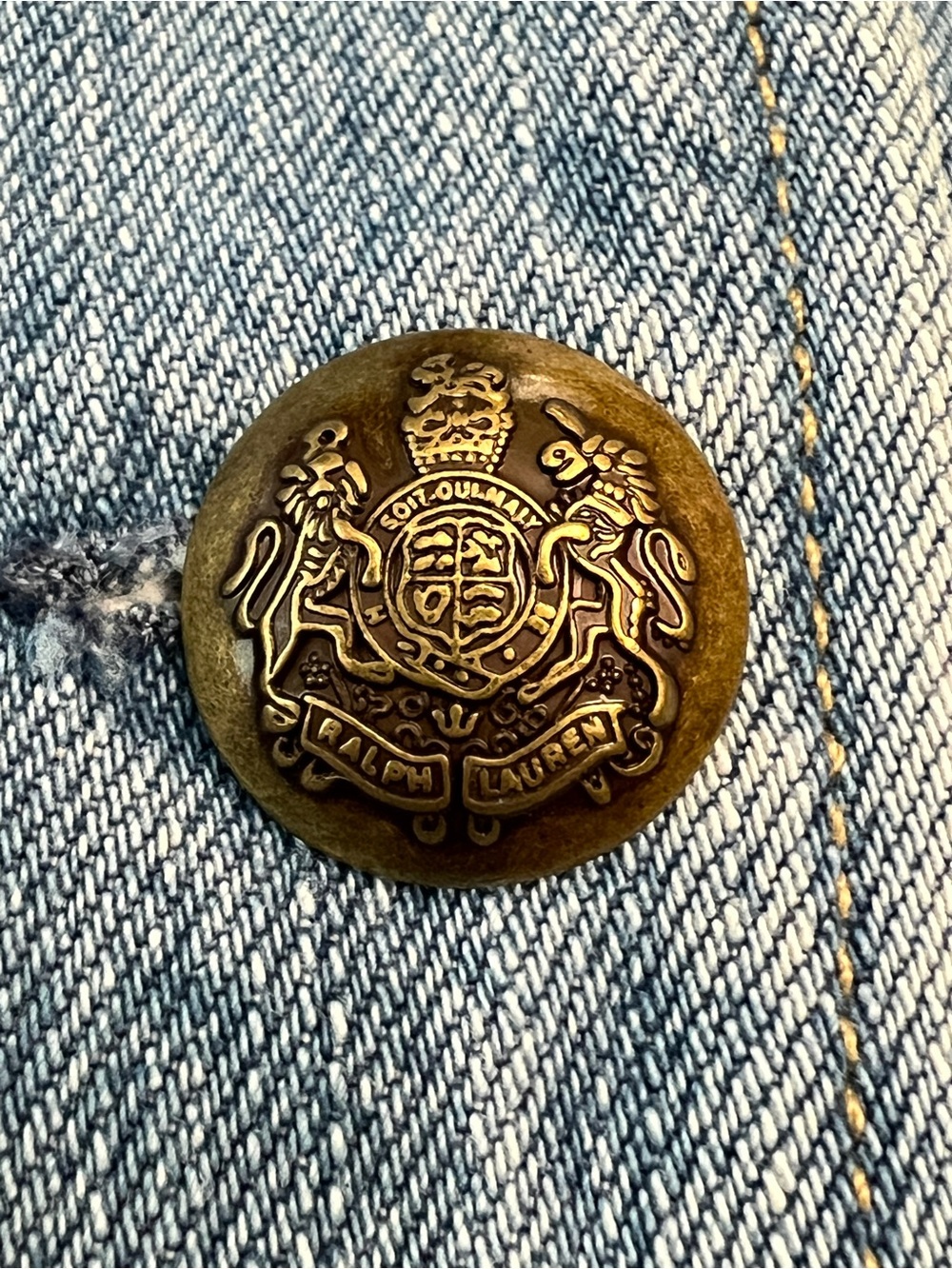 Ralph Lauren Denim Officer's Jacket - Picture 3 of 7